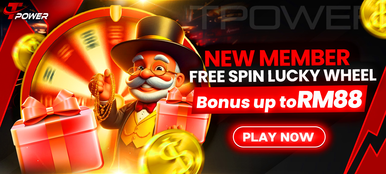 New Member Free Spin Lucky Wheel