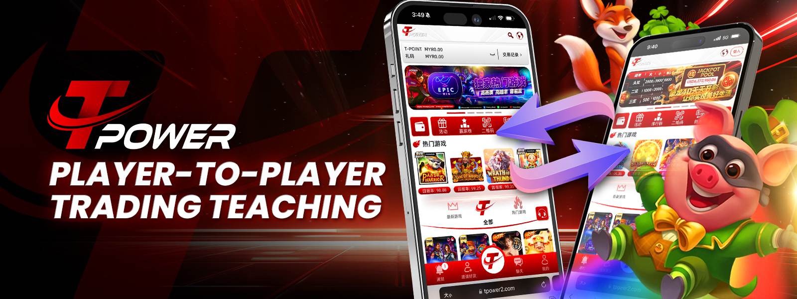T-Power Player to Player Trading Teaching