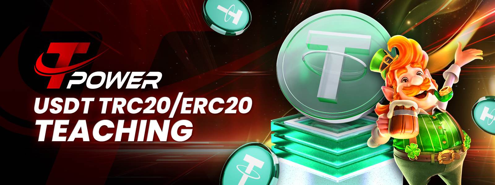 USDT TRC20/ERC20 TEACHING at TOWER Casino